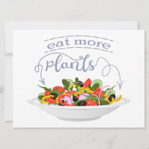 Essen Sie mehr Pflanze Frischsalat Motivation Buch