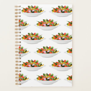 Essen Sie mehr Pflanze Frischsalat Motivation Buch Planer