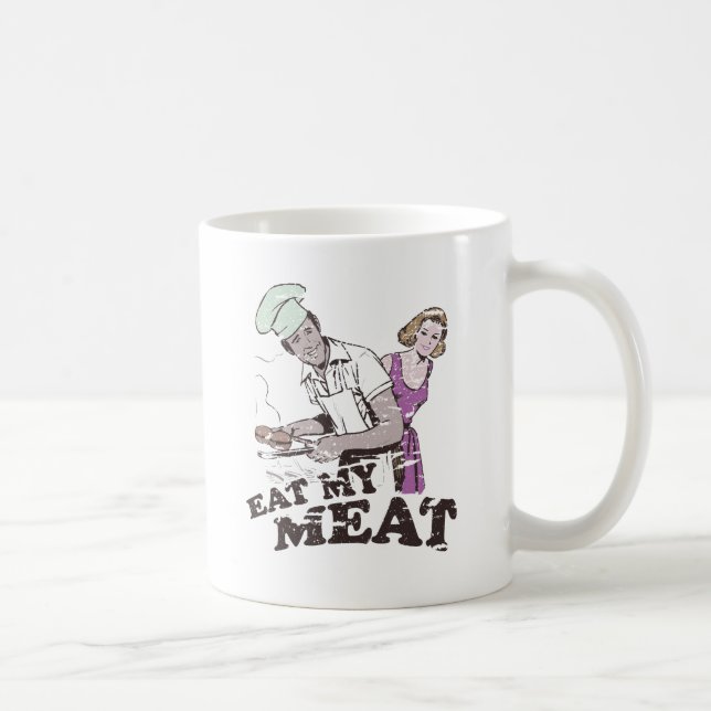 ESSEN SIE MEIN FLEISCH KAFFEETASSE (Rechts)