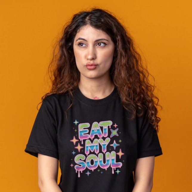 Essen Sie mein Soul Funko Pop Graffiti T-Shirt (Eat My Soul Funko Pop Graffiti)