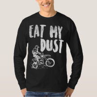 Essen Sie mein trostloses Motorrad Motocross Motor
