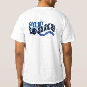 Essen Sie mein wecken lustiges Segeln-Shirt für T-Shirt