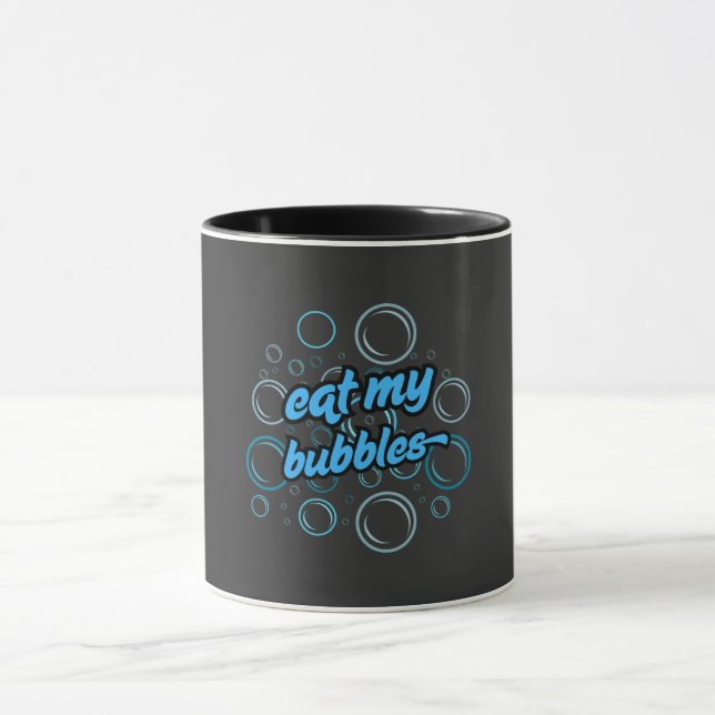 Essen Sie meine Blasen ⭐ ⭐ ⭐ ⭐ ⭐ Tasse (Zentrum)