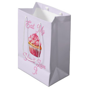 Essen Sie meine Muffin-Geschenktasche Mittlere Geschenktüte