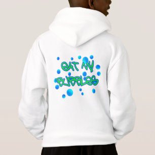 Essen Sie meinen Blasen-Kapuzenpulli Hoodie