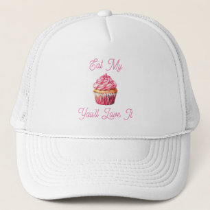 Essen Sie meinen Muffin Trucker Hat Truckerkappe