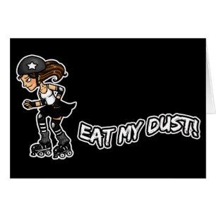 Essen Sie meinen Staub Rollerderby