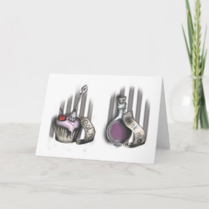 Essen Sie mich - trinken Sie mich Karte