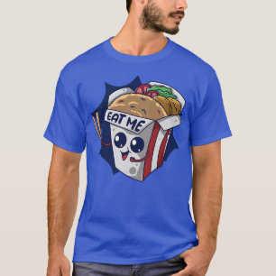 Essen Sie mich, während ich heiße Lebensmittel koc T-Shirt