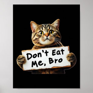 Essen Sie mir keine Katzen für Trump 2024 Trum Won Poster