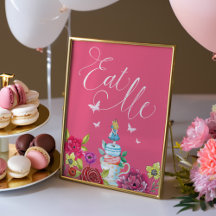 Essen Sie mir Vintage Alice im Wunderland Vibranal