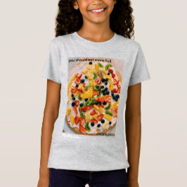 Essen Sie noch mehr Fruchtkuchen Pizza T-Shirt