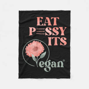Essen Sie Pssy seine Vegane X Watercolor Edition V Fleecedecke