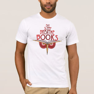 Essen Sie Schlaf atmen mit Seiten versehenes Shirt