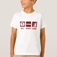 Essen Sie Schlaf-Aufstiegs-T - Shirt- und