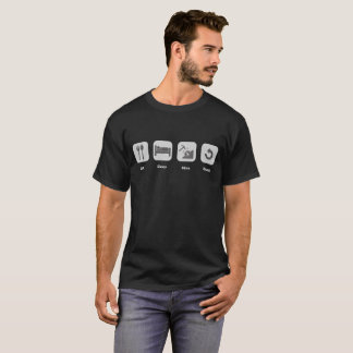 ESSEN Sie SCHLAF-BERGWERK-WIEDERHOLUNG - ETH T-Shirt
