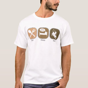 Essen Sie Schlaf-Dollar T-Shirt