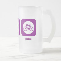 Essen Sie. Schlaf. Fahrrad. Tasse