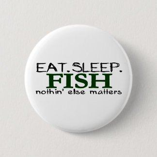 Essen Sie Schlaf-Fische Button