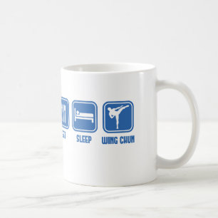 Essen Sie Schlaf-Flügel Chun Tasse
