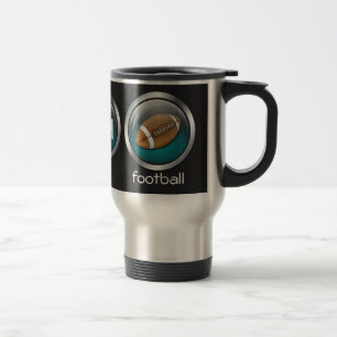 Essen Sie Schlaf-Fußball:: Reise-Tasse Reisebecher