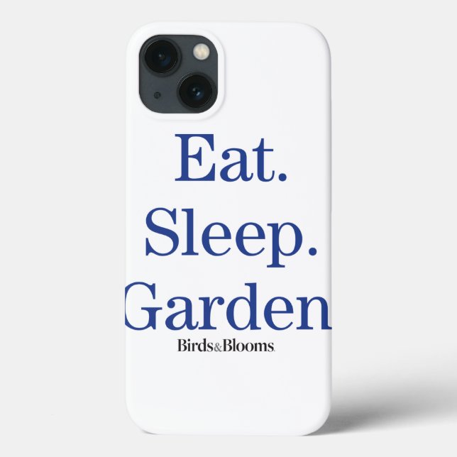 Essen Sie. Schlaf. Garten Case-Mate iPhone Hülle (Rückseite)