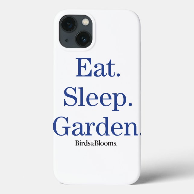 Essen Sie. Schlaf. Garten Case-Mate iPhone Hülle (Rückseite)