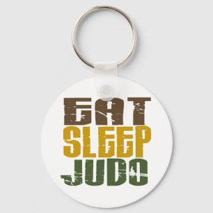 Essen Sie Schlaf-Judo 1 Schlüsselanhänger