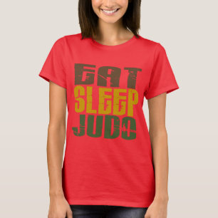 Essen Sie Schlaf-Judo 1 T-Shirt