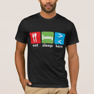 Essen Sie Schlaf Kern T-Shirt