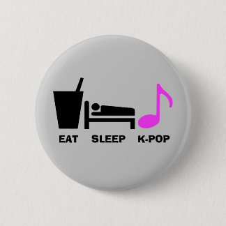 Essen Sie Schlaf Kpop Knopf (Licht) Button