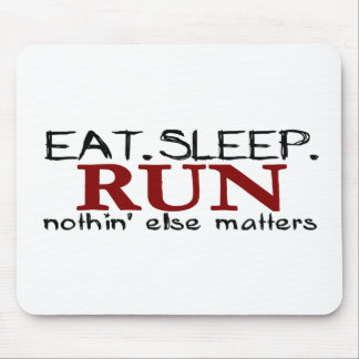 Essen Sie Schlaf-Lauf Mousepad