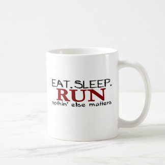 Essen Sie Schlaf-Lauf Tasse