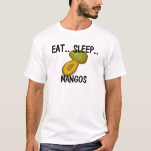Essen Sie Schlaf MANGOS T-Shirt