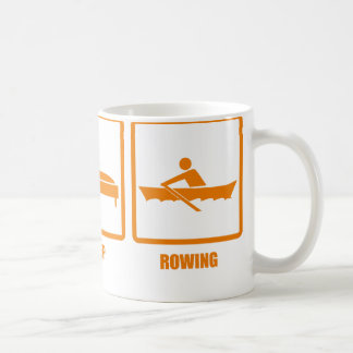 Essen Sie Schlaf-Rudersport Tasse