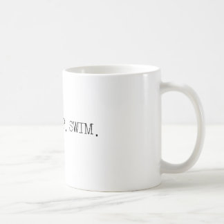 Essen Sie Schlaf-Schwimmen Kaffeetasse