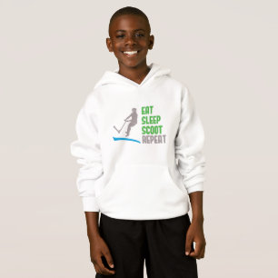 Essen Sie Schlaf SCOOT Wiederholung, Hoodie