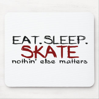 Essen Sie Schlaf-Skate Mousepad