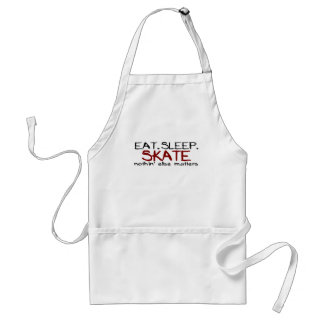 Essen Sie Schlaf-Skate Schürze