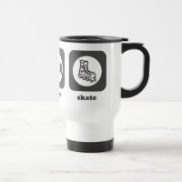 Essen Sie. Schlaf. Skate. Tasse