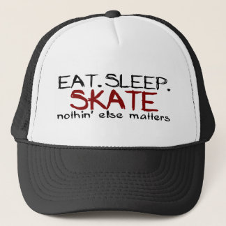 Essen Sie Schlaf-Skate Truckerkappe