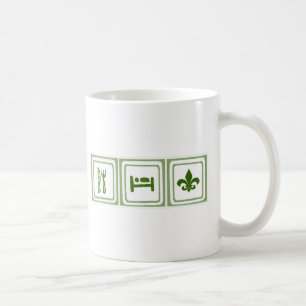 Essen Sie Schlaf… Tasse