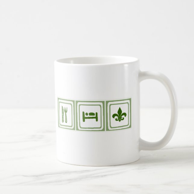 Essen Sie Schlaf… Tasse (Rechts)