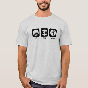 Essen Sie. Schlaf. Tennis. T - Shirt