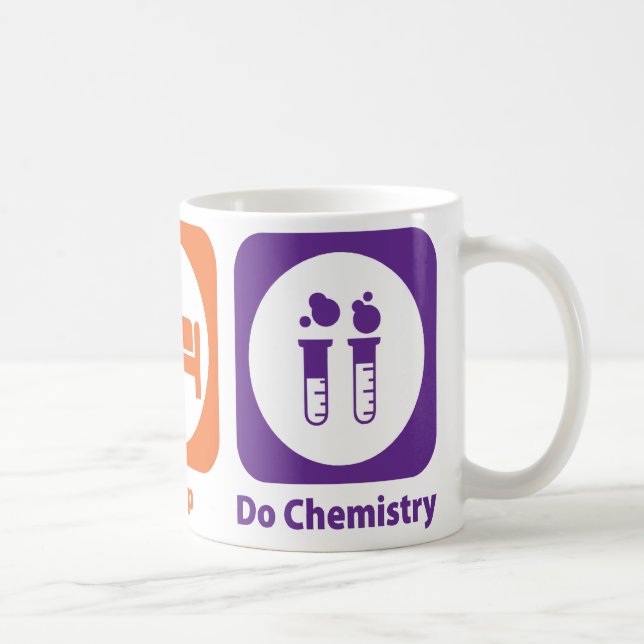 Essen Sie Schlaf tun Chemie Tasse (Rechts)