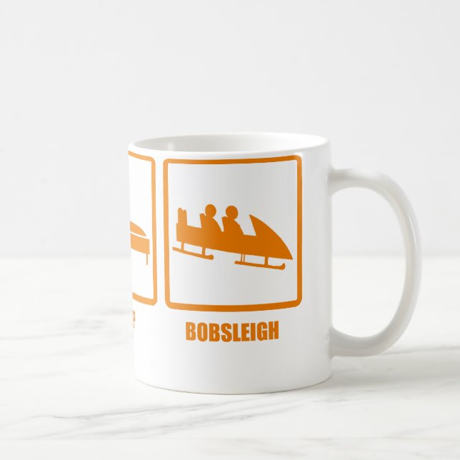 Essen Sie SchlafBobsleigh Tasse (Rechts)