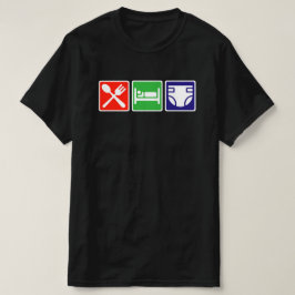 ESSEN SIE SCHLAFDIAPIERE T - Shirt