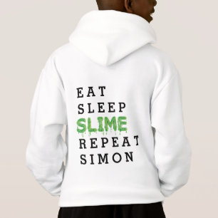 essen Sie, schlafen Sie, Schlamm, wiederholen Sie Hoodie