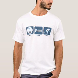 essen Sie, schlafen Sie, Skate T-Shirt