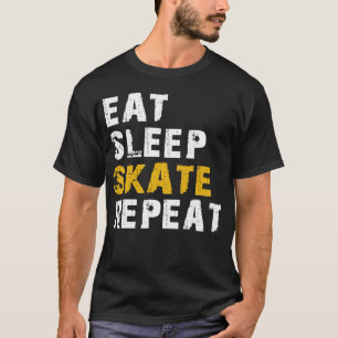 ESSEN SIE SCHLAFEN SKATE WIEDERHOLEN T-Shirt